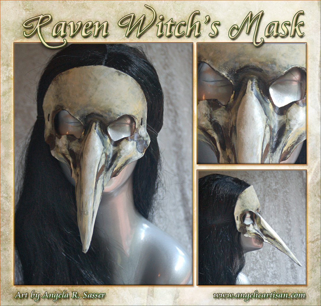 Raven Witch's Mask