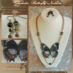 Gladiator Butterfly Necklace
