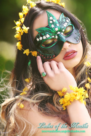 Lady of May Mask