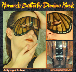 Monarch Butterfly Mask