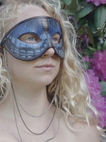 Blue Butterfly Masks