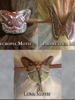 Moth Brooches