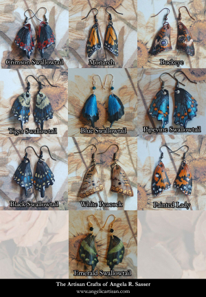 Butterfly Wing Earrings